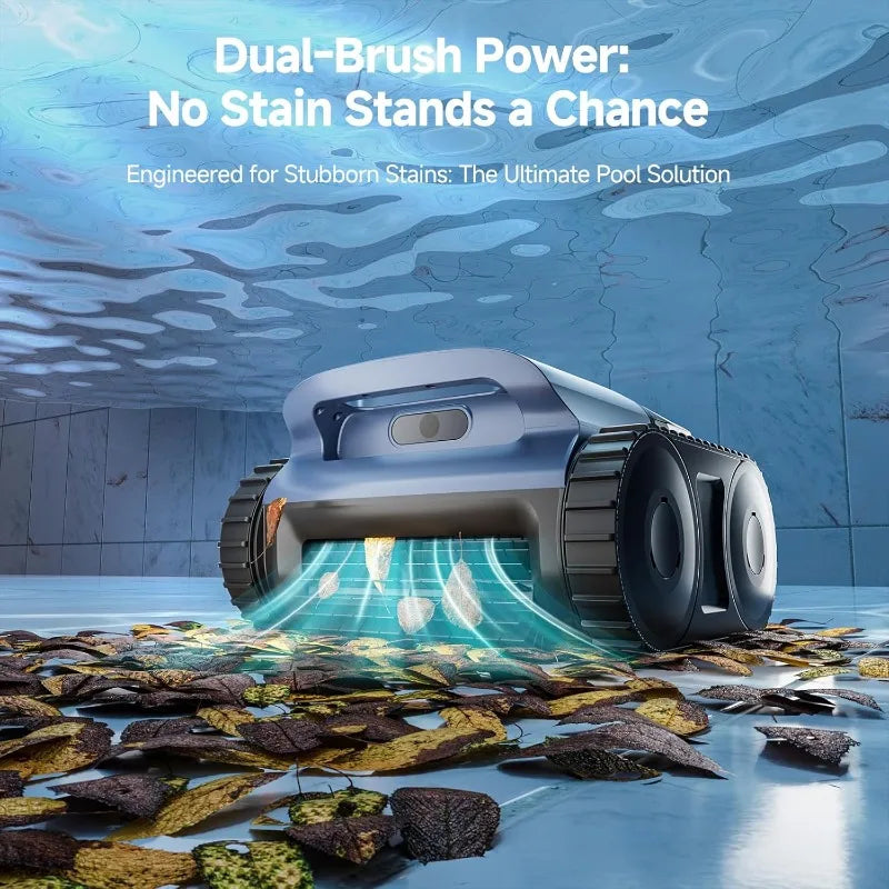 XMSJH Smart Robotic Pool Vacuum for Above Ground Pools