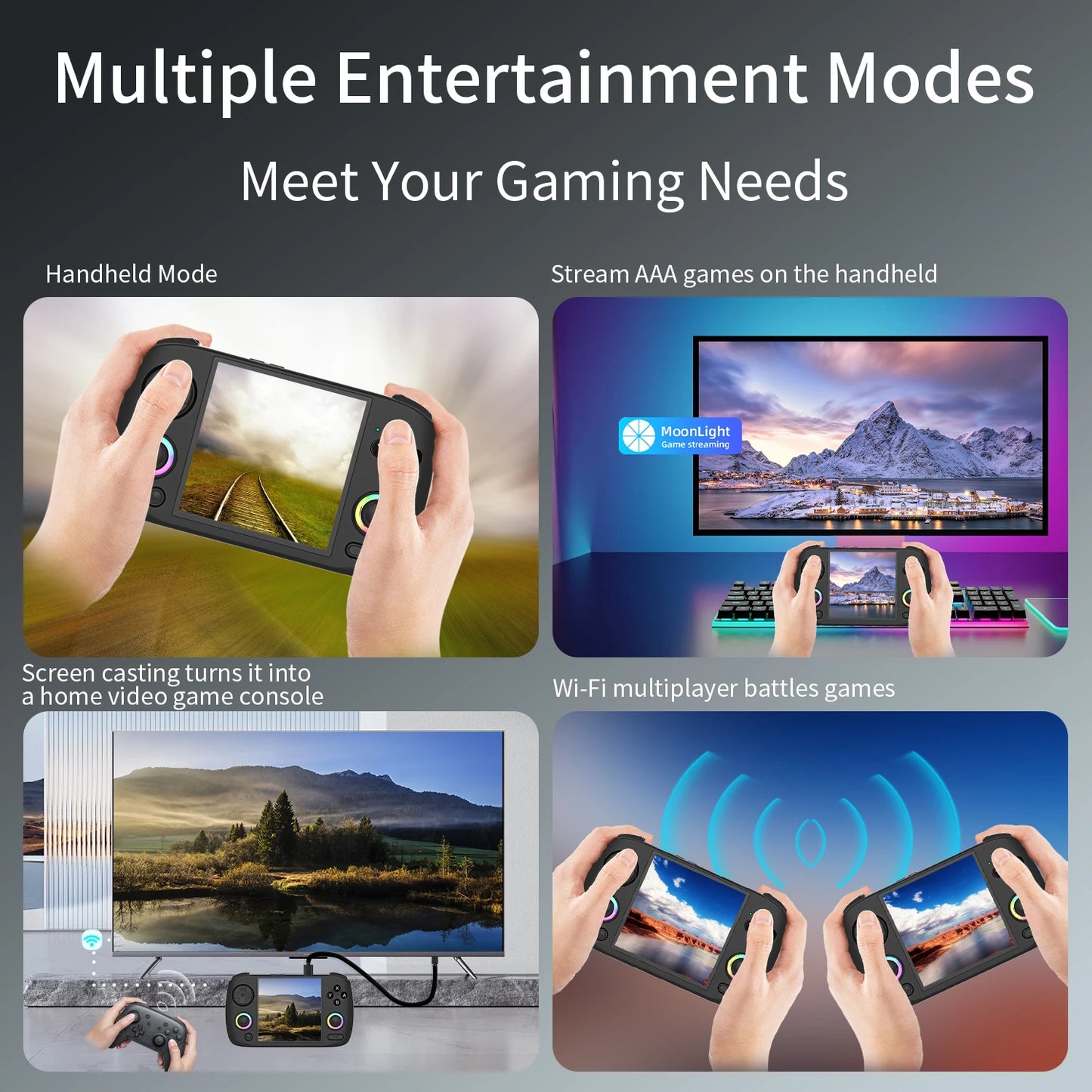 Anbernic RG CubeXX Retro Handheld Game Console HD Out