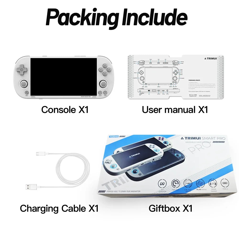 TRIMUIC Trimui Smart Pro Handheld Game Console Joystick