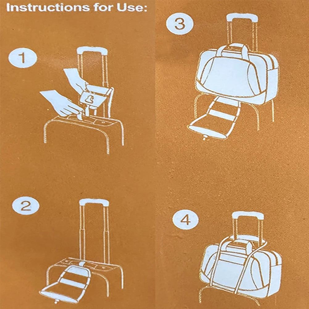 Elastic Luggage Strap Adjustable Travel Bag Parts Suitcase Fixed Belt Bag Bungee Luggage Bungee Strap for Suitcases Add A Bag