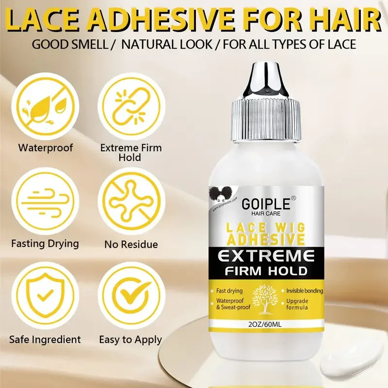 Edge Control Waterproof Lace Glue Set For Front Wigs