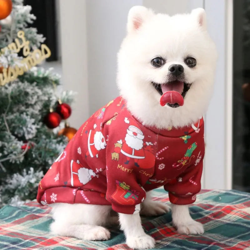 Guangdong Pet Christmas Sweater For Dogs Winter Clothing