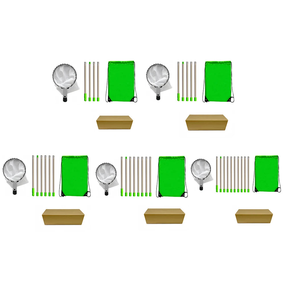 Shunmaii Fruit Picker Pole With Storage Bag Stainless Steel