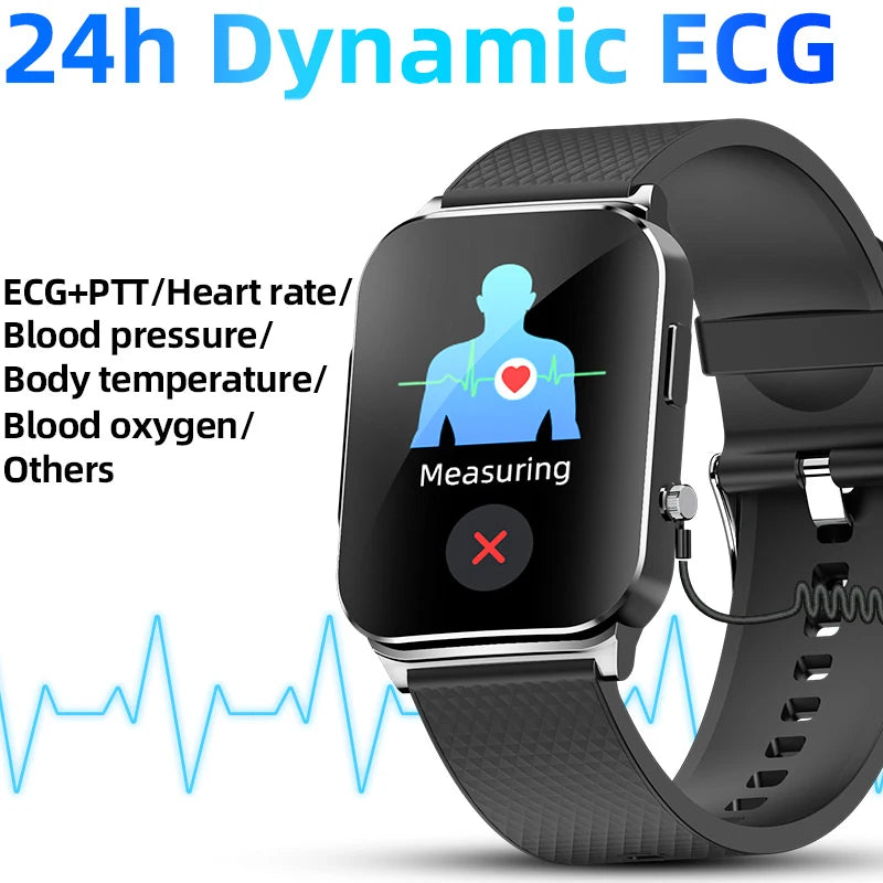 ECG HRV Smart Watch Heart Rate Blood Pressure Sleep Monitor