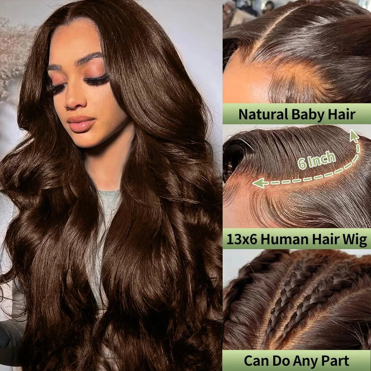 On Fleek HD Lace Front Wig Body Wave Swiss Lace Texture