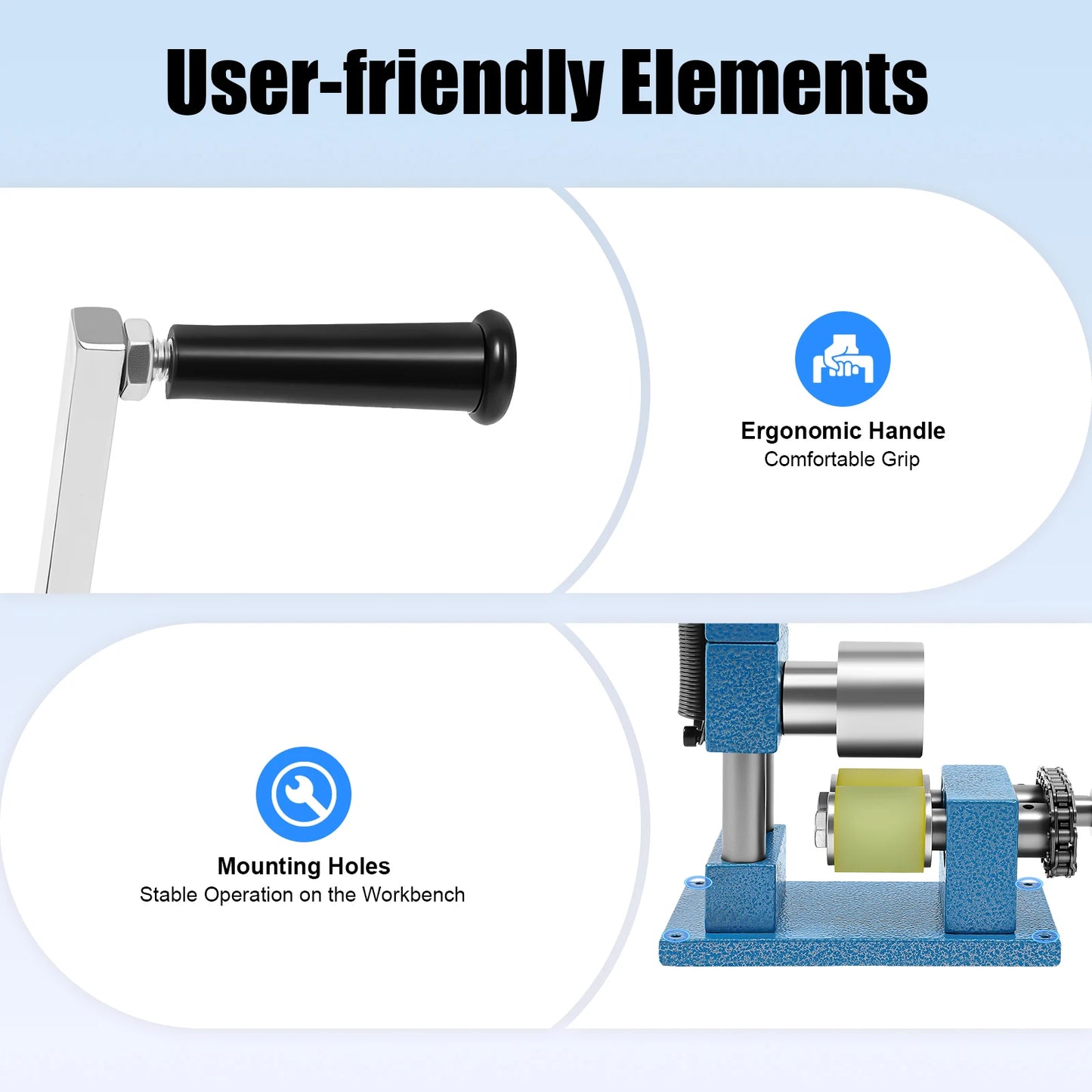 Control Method Hand Crank Ring Bracelet Bending Machine