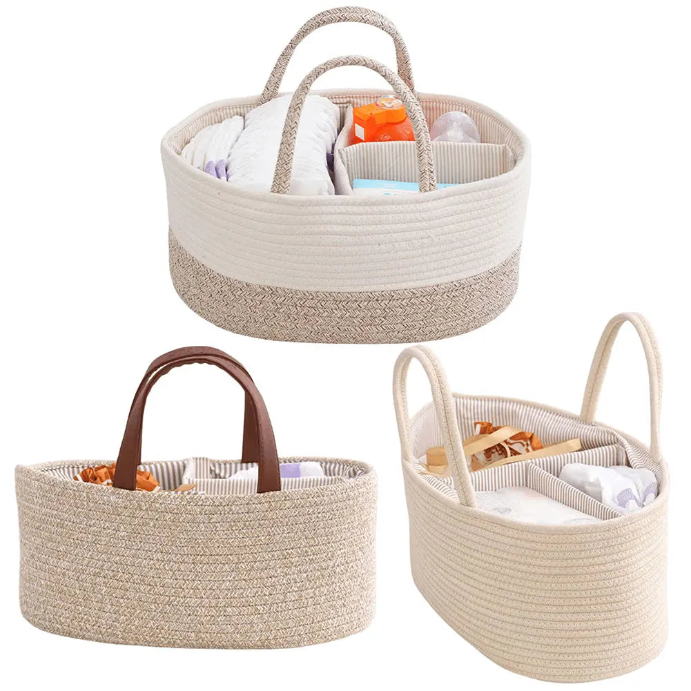Shunmaii Travel Out Mommy Bag Nursery Storage Basket