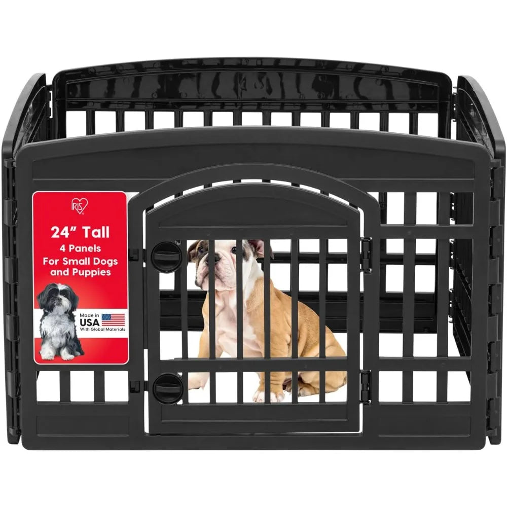 Hignconcerned Dog Playpen Four Panel Door Indoor Pet Fence