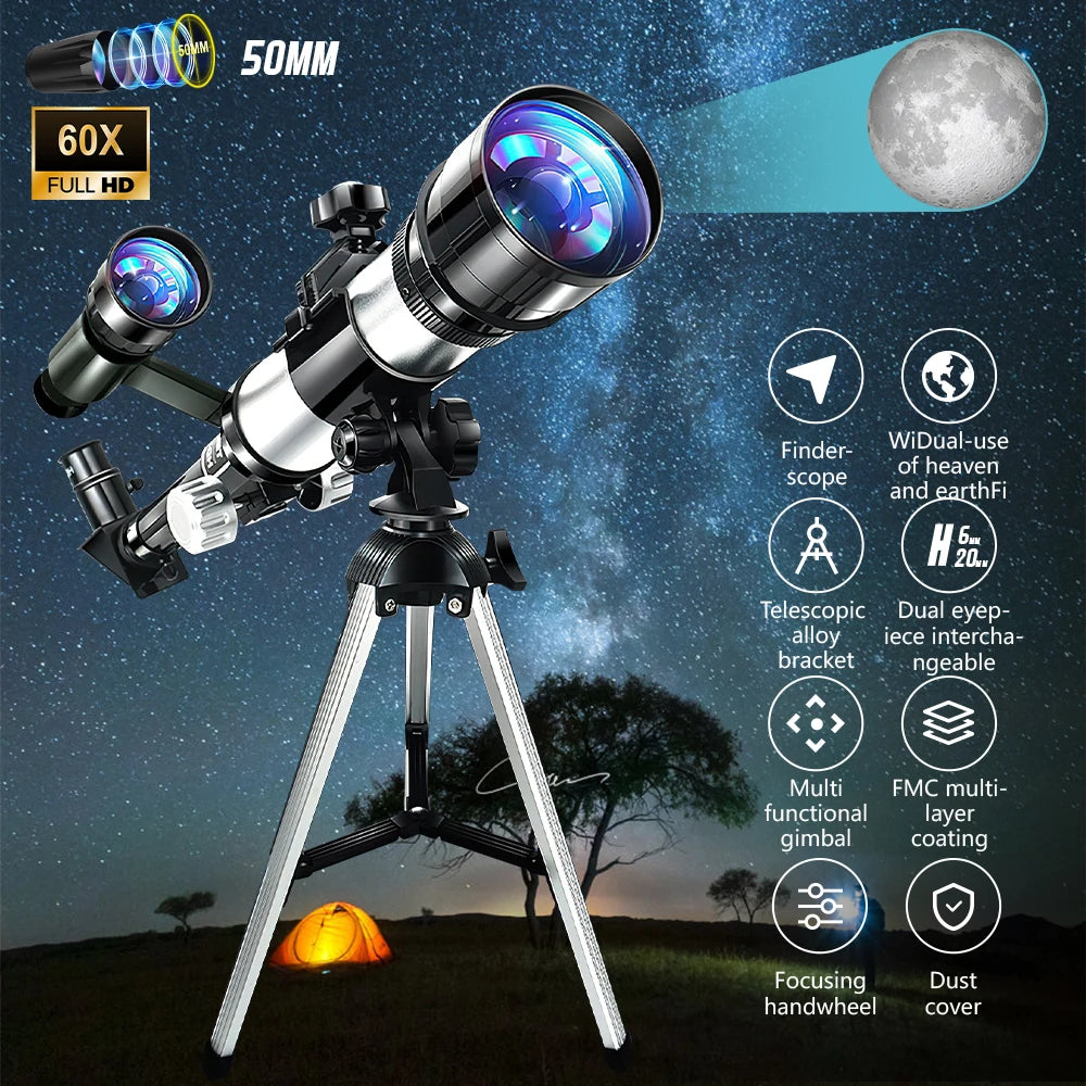 Eyepiece HD Astronomical Telescope Multi Coated Lens