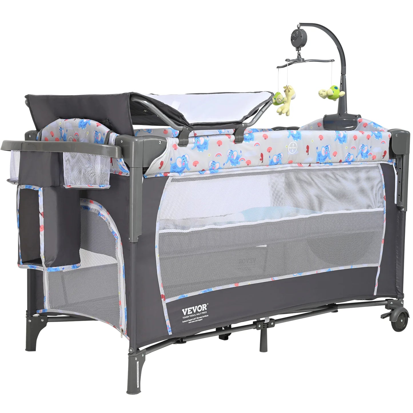 SucceBuy Baby Bassinet Bedside Sleeper With Storage