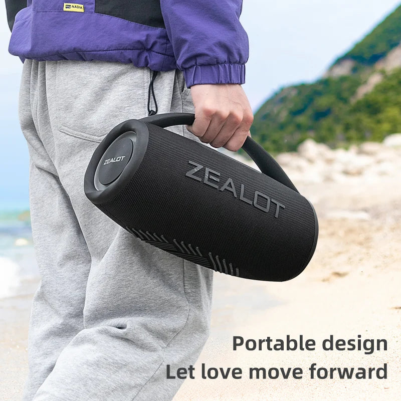 Zealot S97 80W Bluetooth Speaker With RGB LED Light