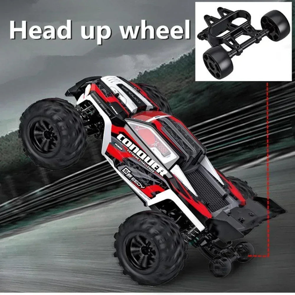 WLtoys 1 16 Scale Large RC Car 50kmh High Speed 4WD Off Road Monster Truck Remote Control Toy
