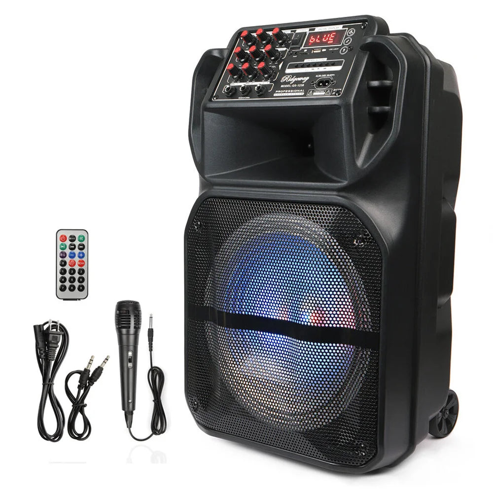 CURUK Bluetooth Party Speaker 2.0 Channel Karaoke System