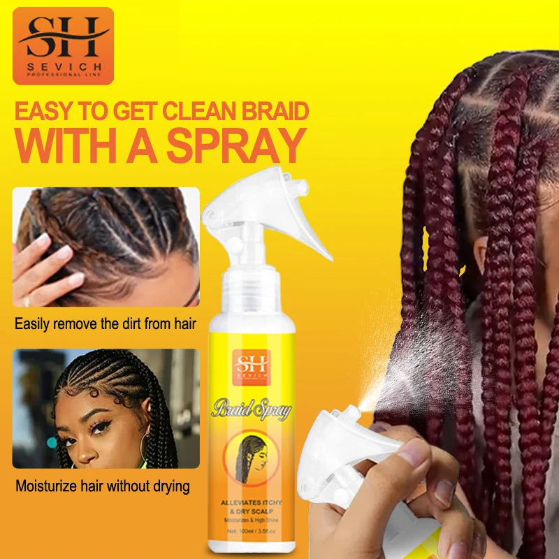 Hign-Concerned Hair Cleaning Anti Itching Scalp Spray