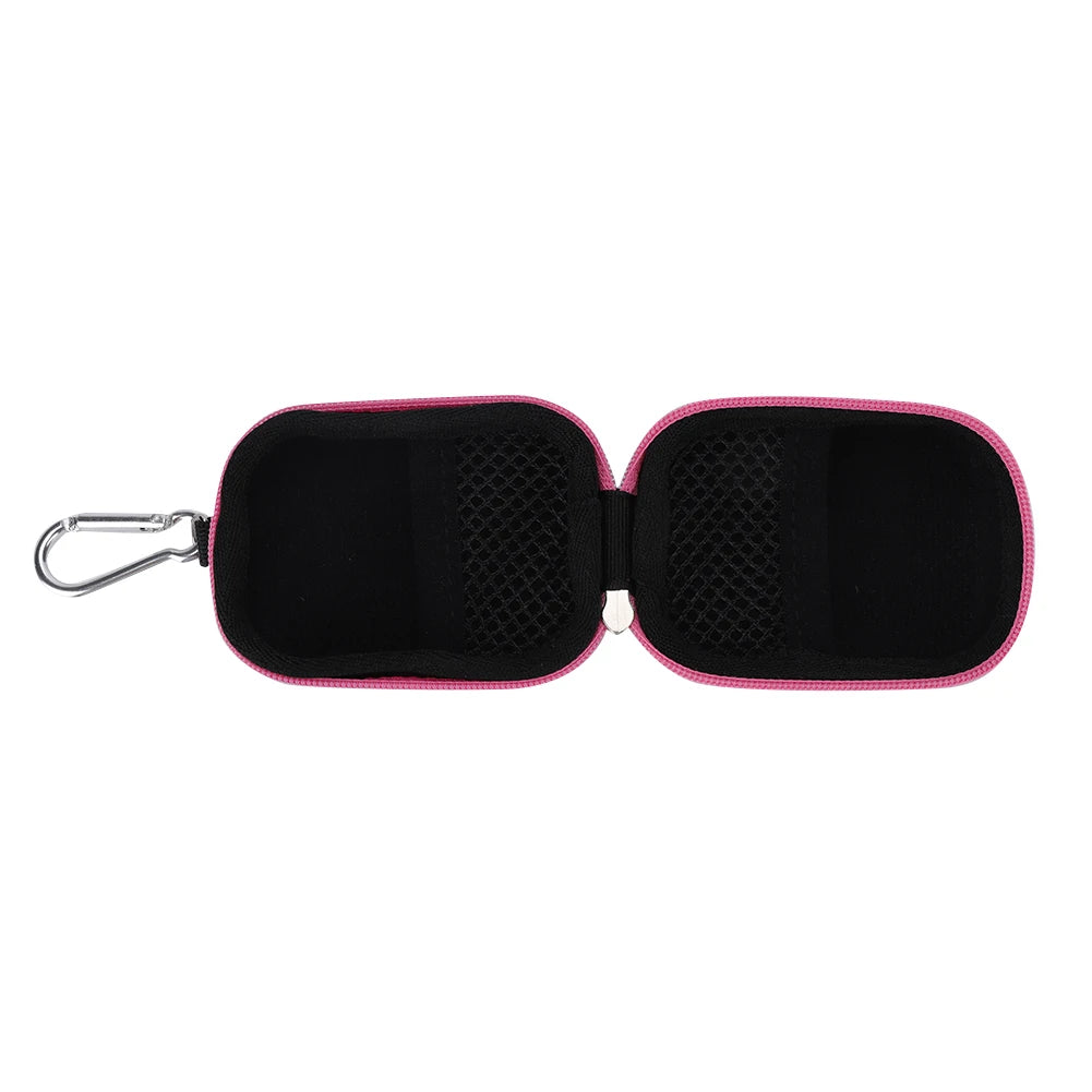 Cosmetic Case 6Colors 5ml Anti drop Essential Oil Carrying Case Six Bottles Portable Mini Travel Storage Bag Cosmetic Bag