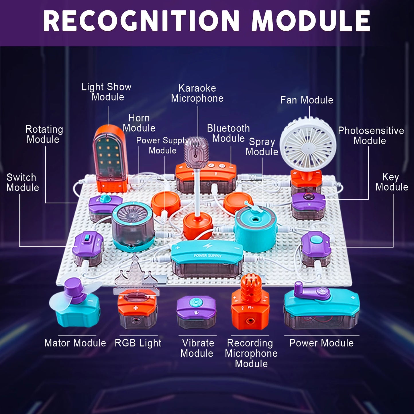 Science Circuit Kit for Kids DIY Electronics Exploration 150 Projects