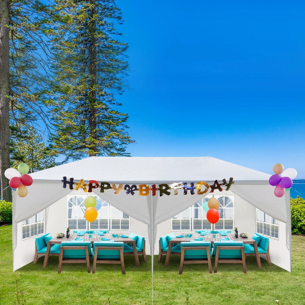 Outdoor Party Tent Gazebo With Removable Sidewalls Patio