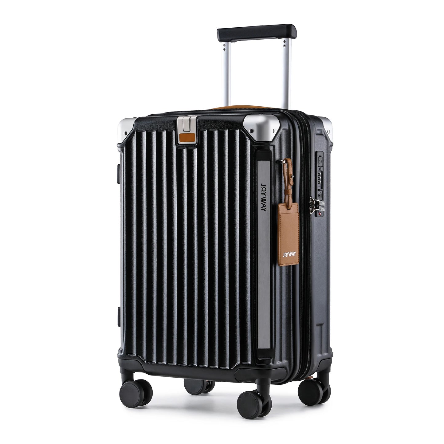 Joyway Expandable Luggage With Cup Holder Spinner Wheels