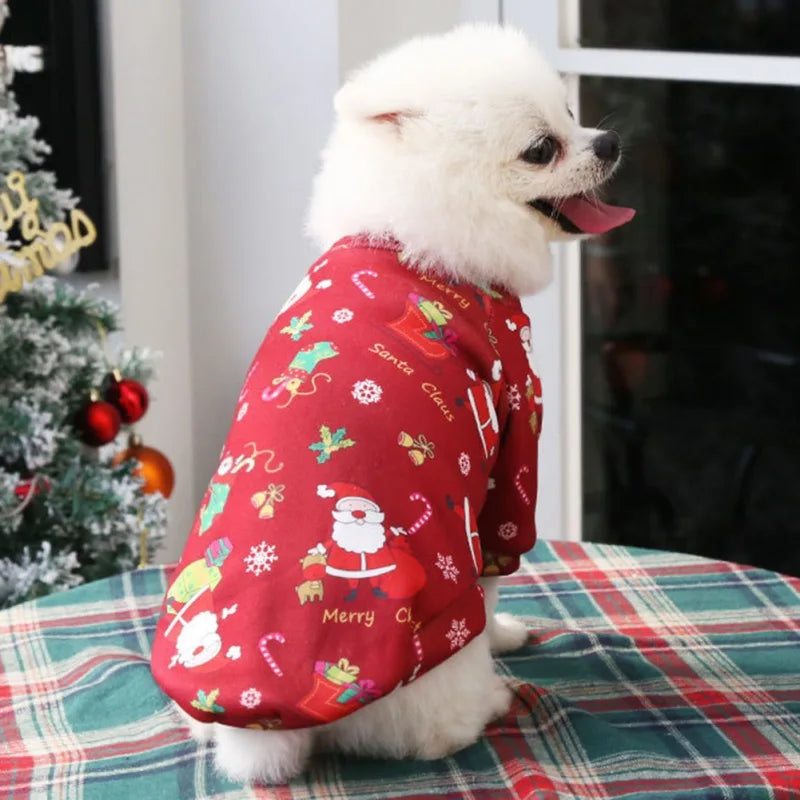 Guangdong Pet Christmas Sweater For Dogs Winter Clothing