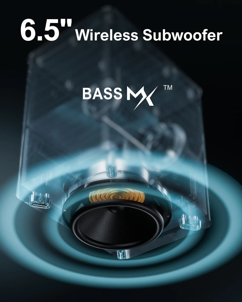 Ultimea 7.1 Surround Soundbar With Subwoofer And Speakers