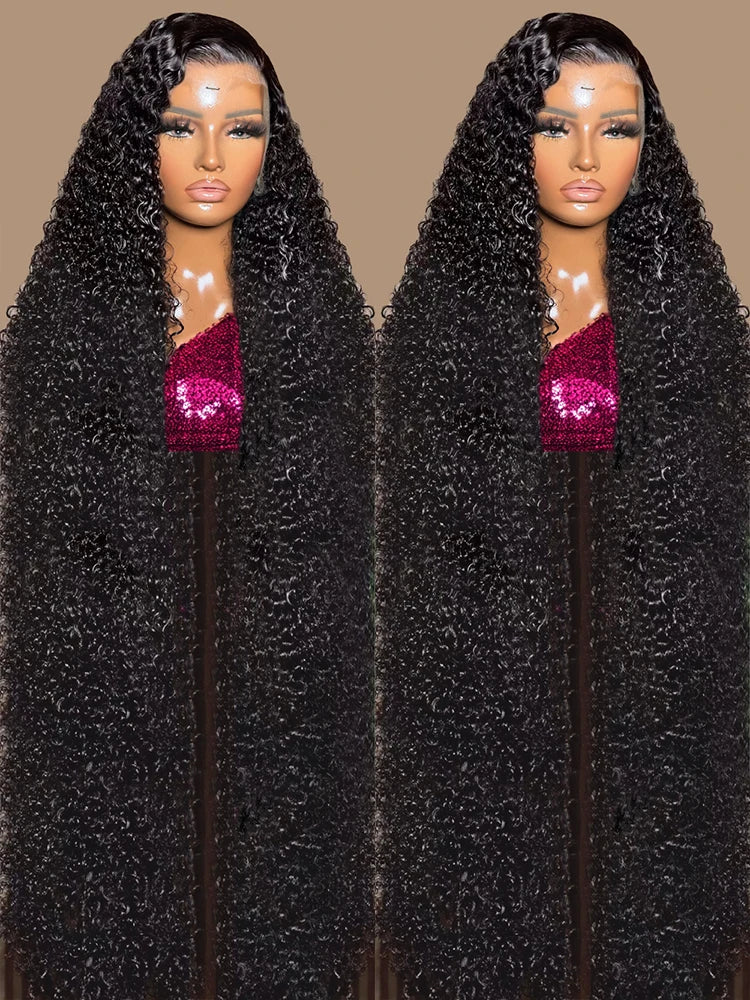 HJ Weave Beauty Deep Wave Lace Front Human Hair Wig