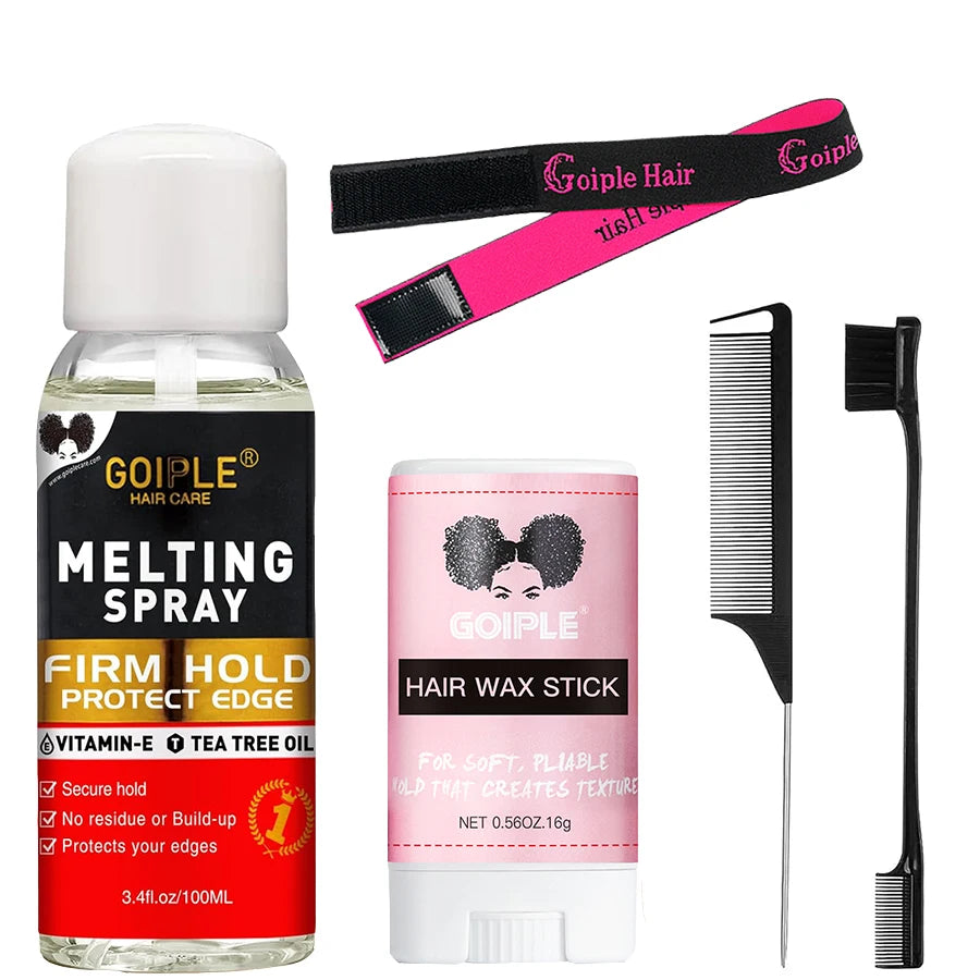 Edge Control Waterproof Lace Glue Set For Front Wigs