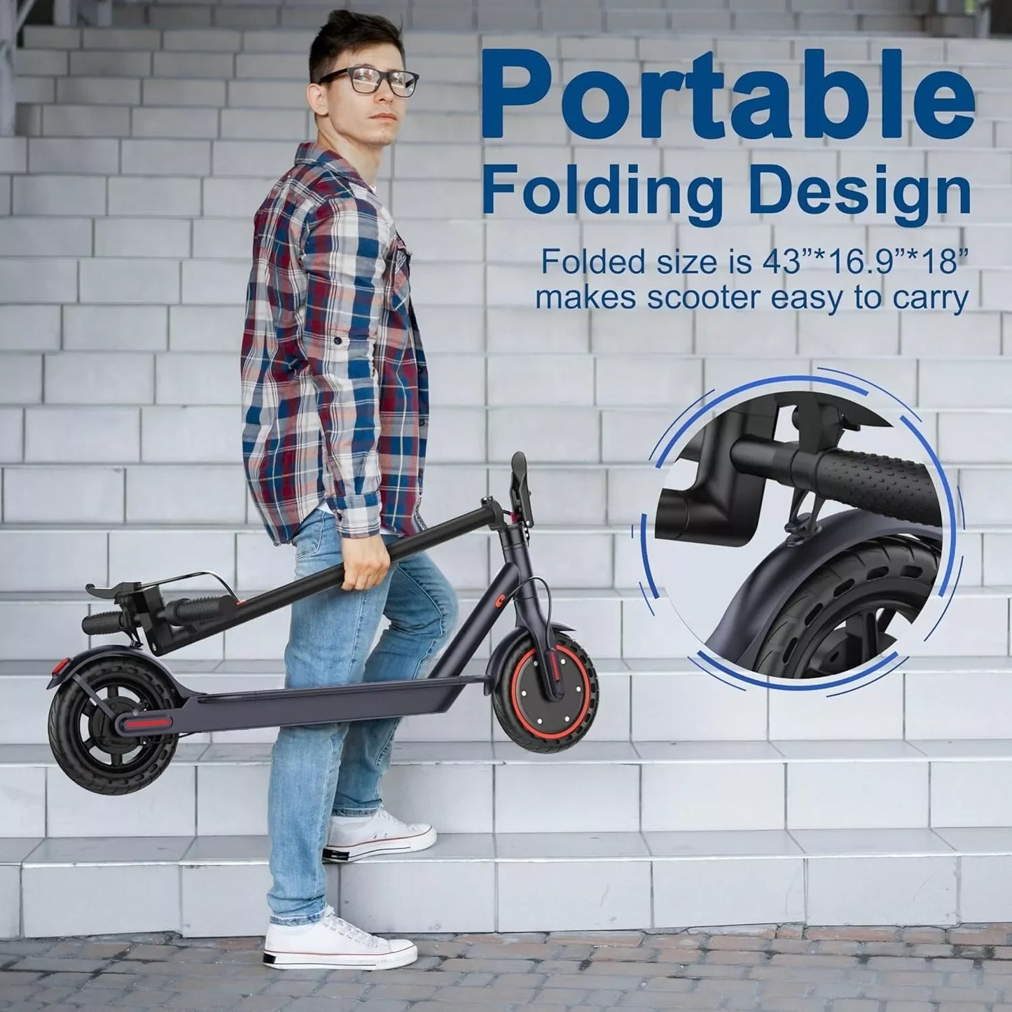 Ladped LP60 Electric Scooter 350W 19mph Foldable