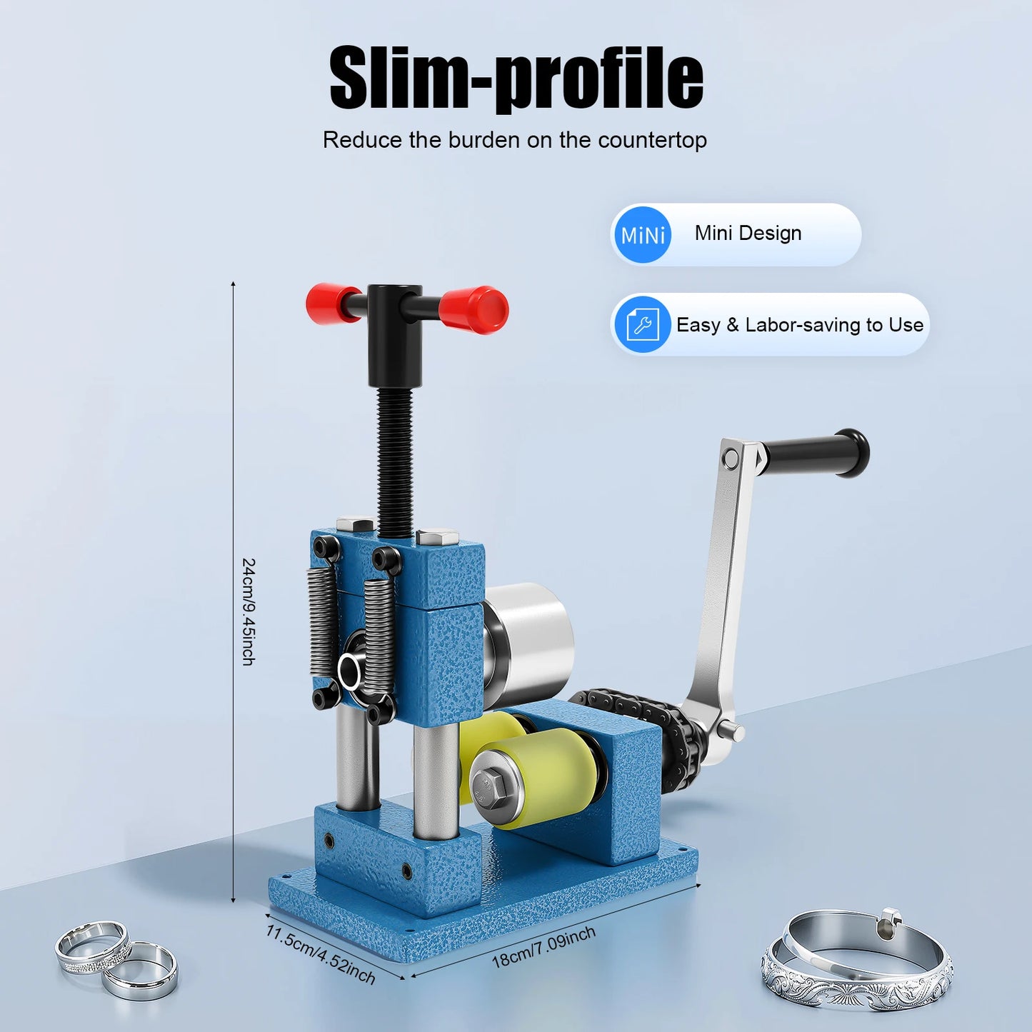 Control Method Hand Crank Ring Bracelet Bending Machine