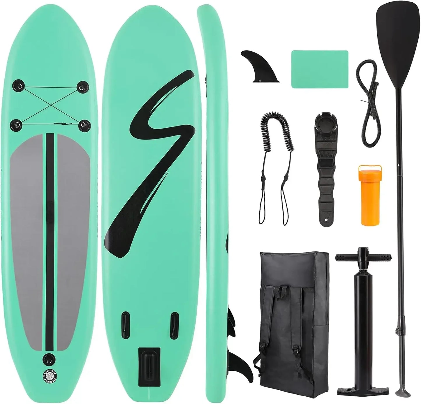 TLGREEN Inflatable Stand Up Paddle Board with Accessories