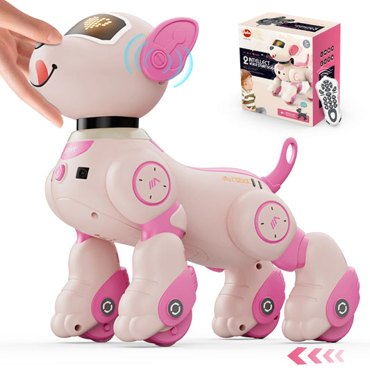 VATOS Robot Dog Toy With 2.4GHz Remote Voice Commands