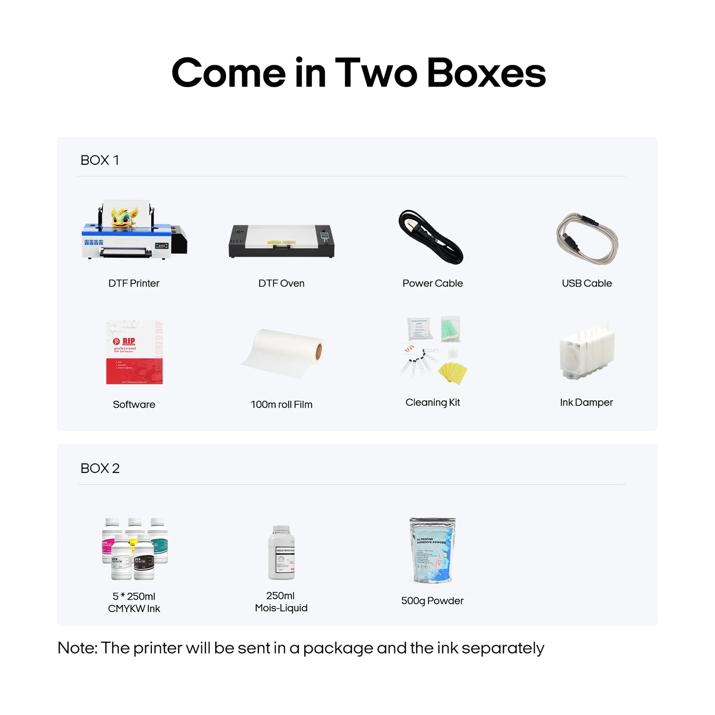 Punehod R1390 DTF Printer Direct To Film For Apparel