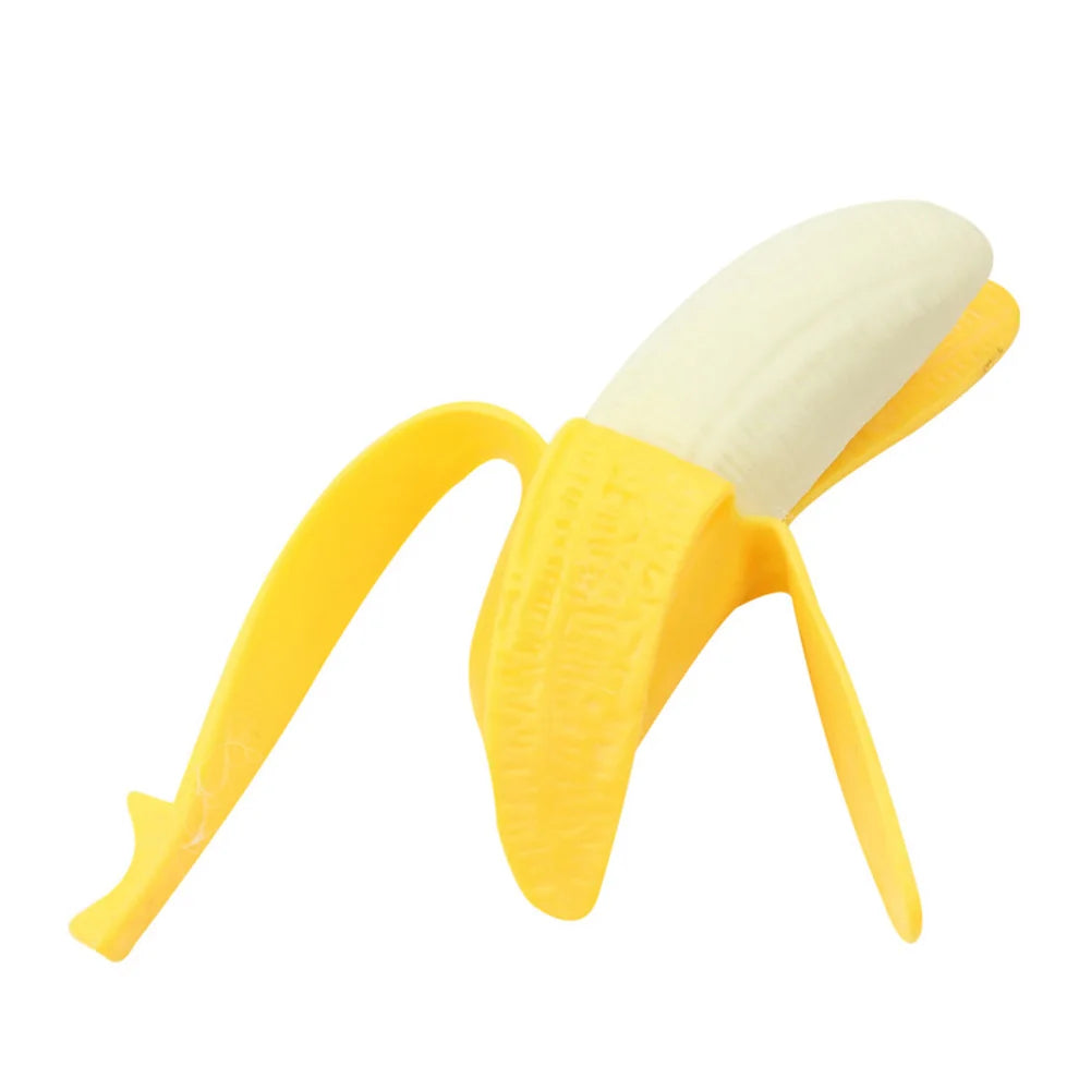 Prank Tricks Kids Toy Antistress Decompress Squeeze Peeling Banana for Present