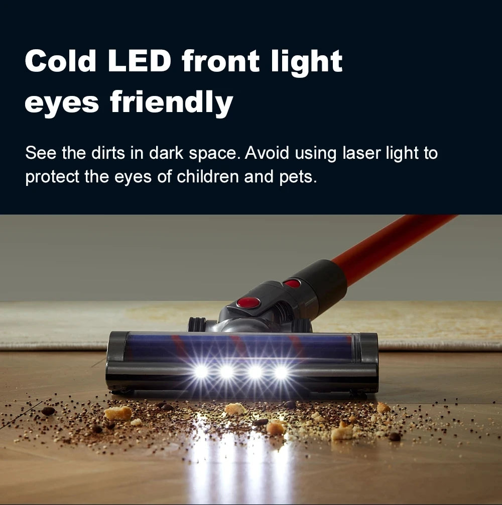 ABIR Cordless Handheld Vacuum Cleaner 27000PA Touch Screen