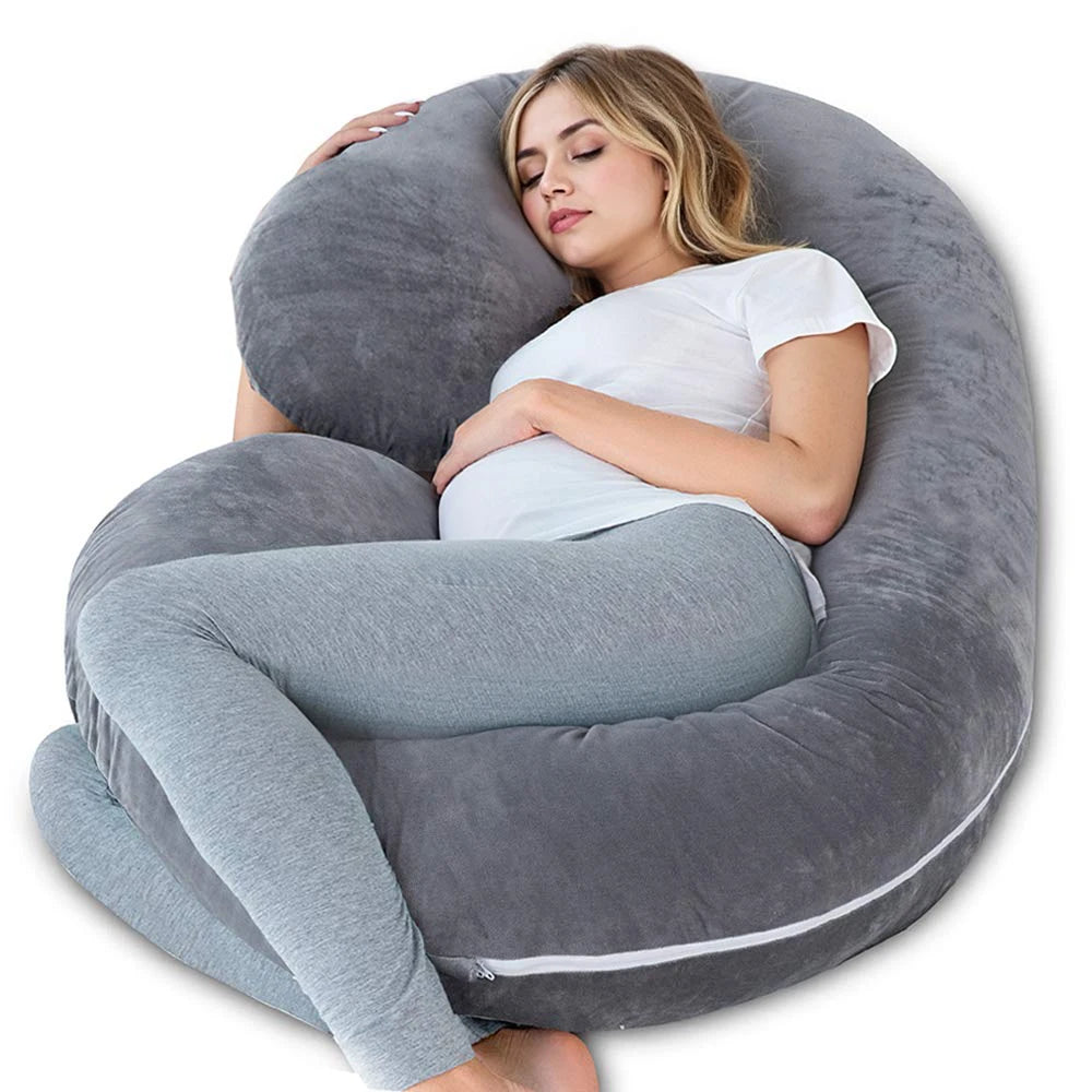 Zhejiang G Shaped Maternity Pillow With Removable Cover