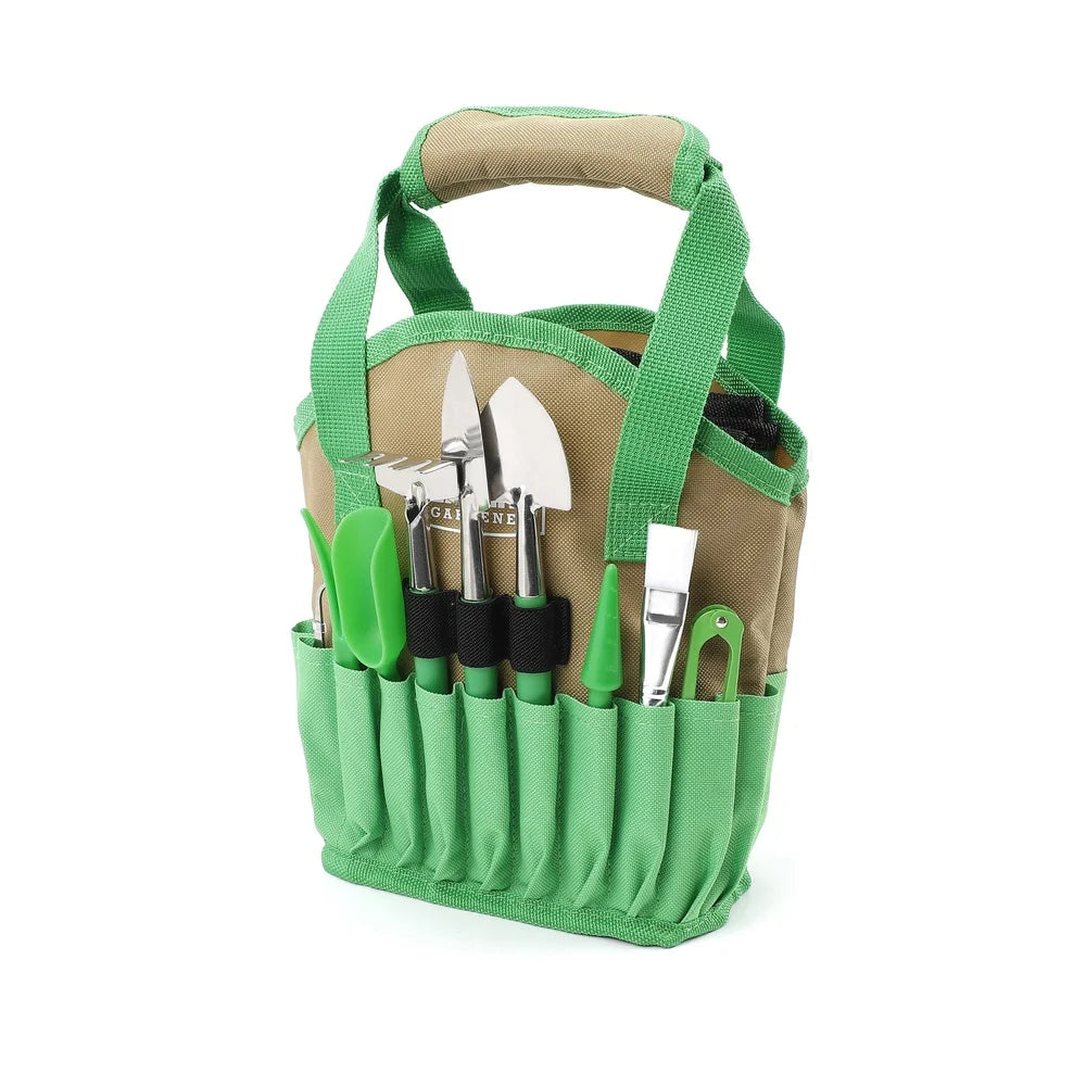 XMSJ 14 Piece Indoor Gardening Tool Set Stainless Steel