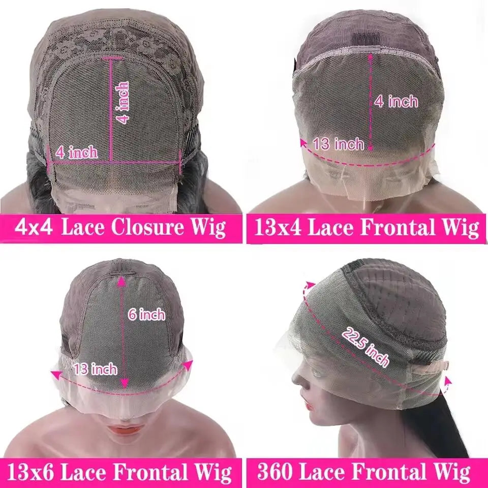 YesWigs Highlight 100 Brazilian Human Hair Lace Front Wig