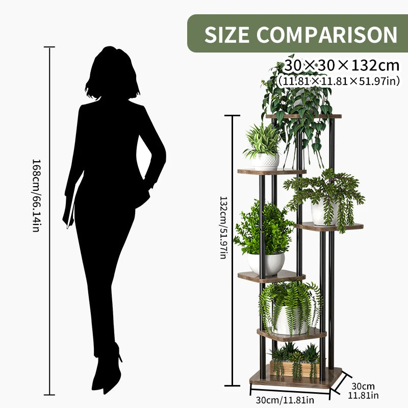 MTShining Plant Stand And Flower Rack 8 Tier Indoor Garden