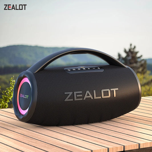 Zealot S97 80W Bluetooth Speaker With RGB LED Light