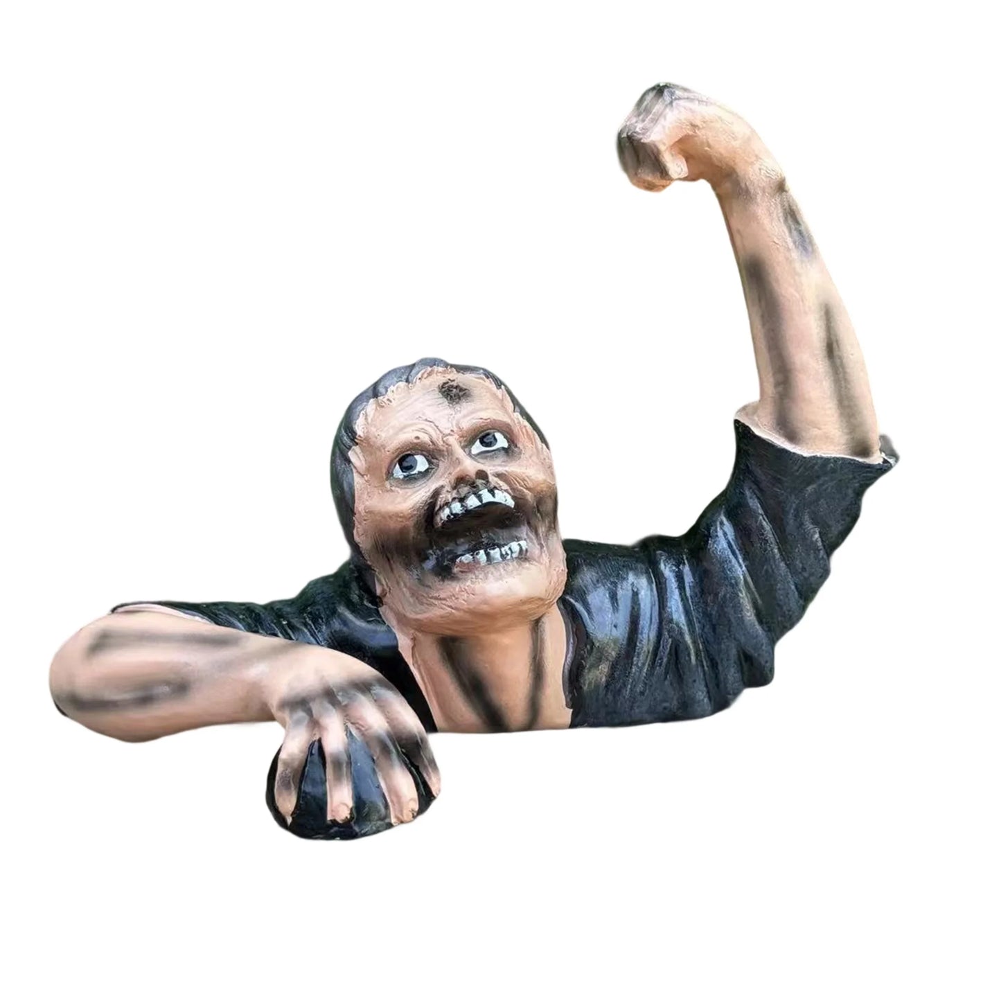 Hign-concerned Halloween Zombie Statue Outdoor Resin Garden Decor
