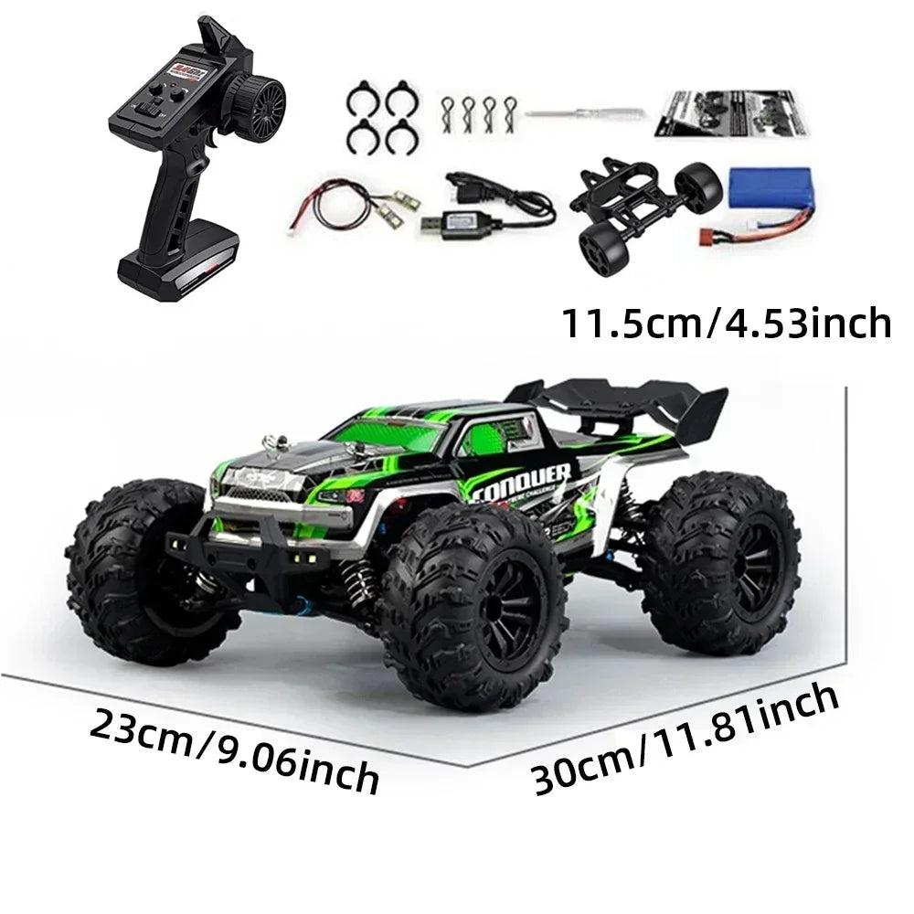 WLtoys 1 16 Scale Large RC Car 50kmh High Speed 4WD Off Road Monster Truck Remote Control Toy