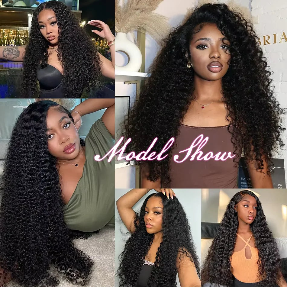 Luvin Burmese Curly Hair Bundles Deep Wave Virgin Hair