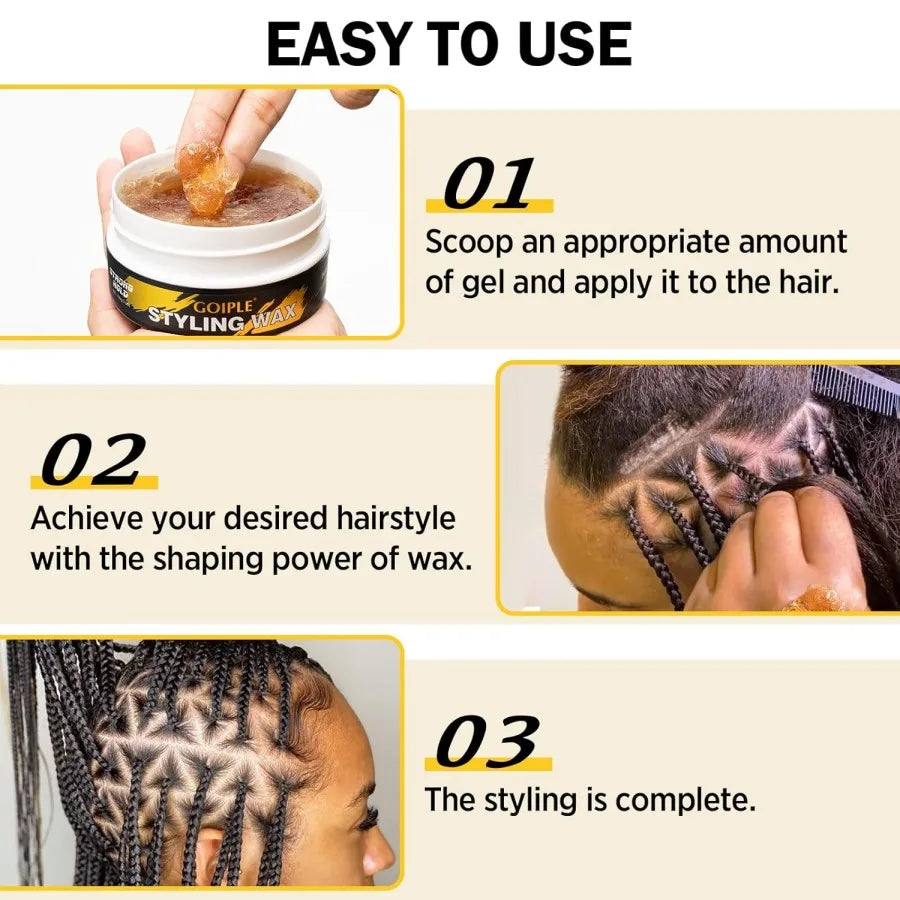 High Concerned Castor Oil Edge Control Biotin Pomade