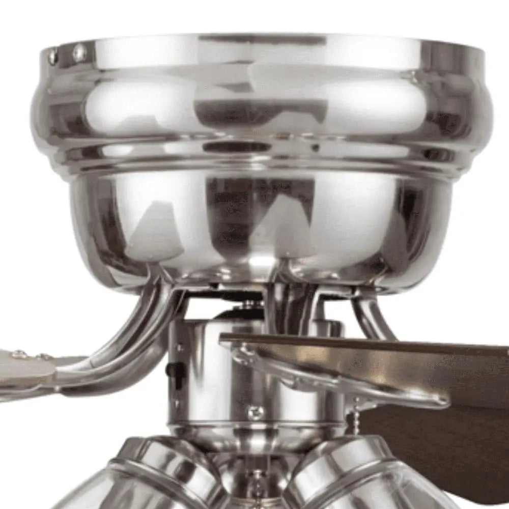 XMSJ Ceiling Fan With Light Renton Flush Mount Indoor