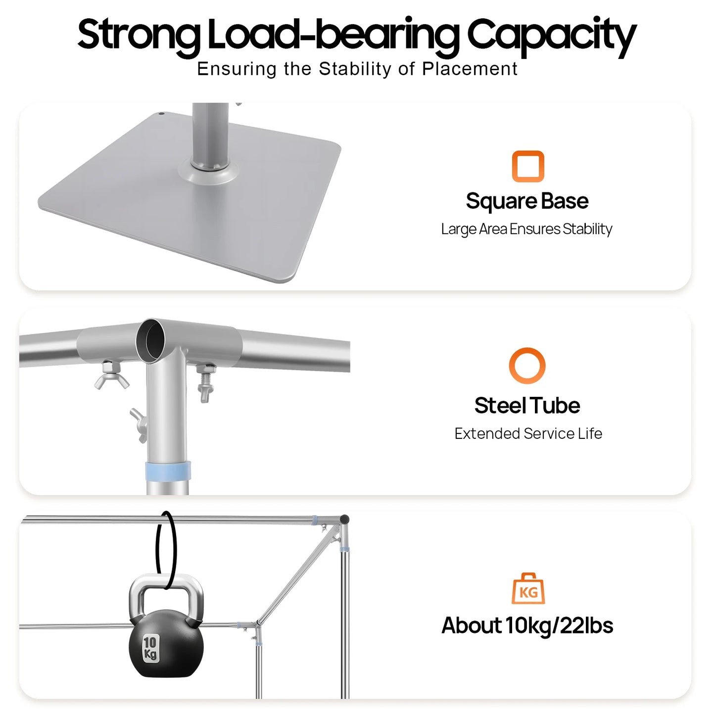 Frame Outdoor 4 Post Backdrop Stand Kit For Weddings