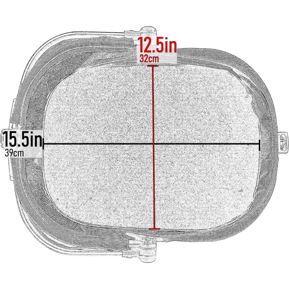 No Zip View 360 Ultra Lite Pet Carrier CarSeat Entry