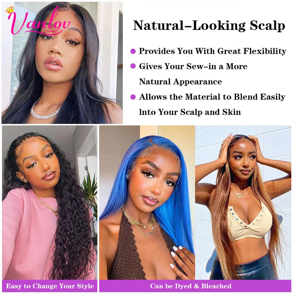 Vanlov Brazilian Straight Human Hair Weave Bundles Remy Hair