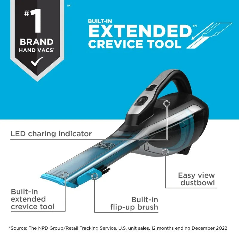 Black+Decker Dustbuster Cordless Hand Vacuum HLVA315J00W