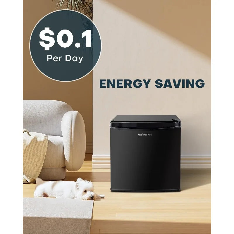 YTYIN Upstreman Mini Fridge With Freezer Dorm Essentials