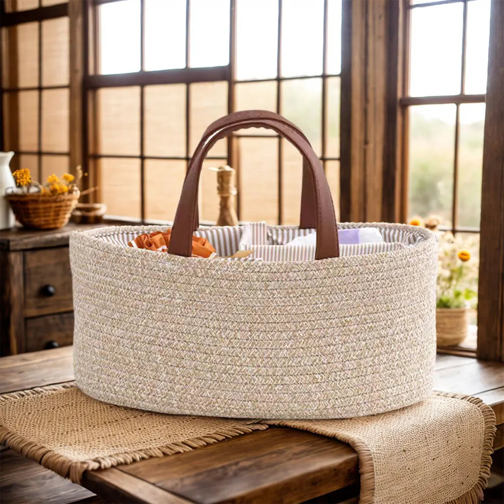 Shunmaii Travel Out Mommy Bag Nursery Storage Basket