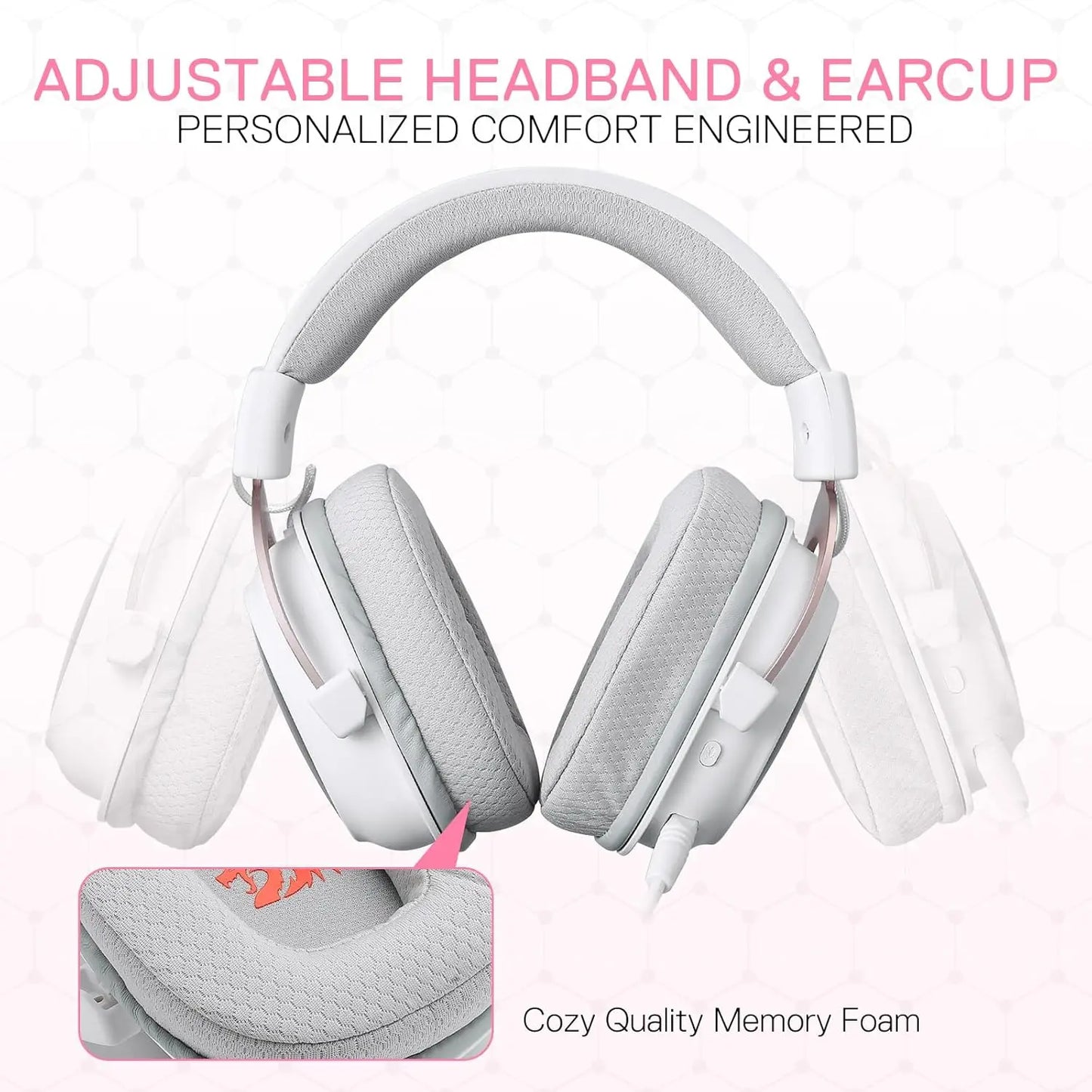 Redragon H510 PRO 7.1 Surround Sound Gaming Headset